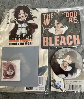 BLEACH 유하 바흐 니지겐노모리 혜택 & 코스터 & 캔뱃지