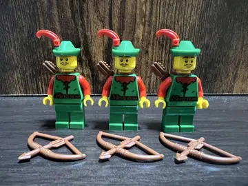 [ LEGO 정품 ] 로빈 후드 포레스트맨 미니 피규어 3개 세트