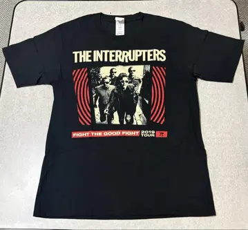 THE INTERRUPTERS 투어 티셔츠 S 사이즈
