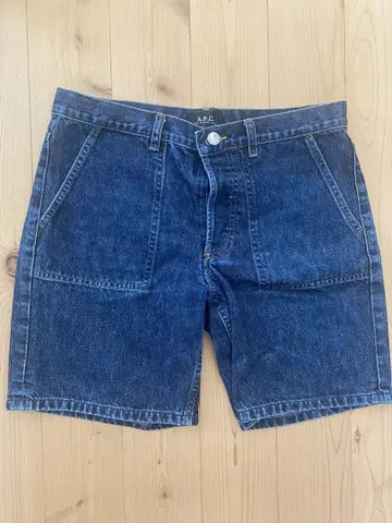 아페쎄 데님 숏 팬츠 S