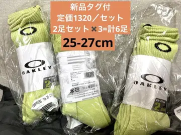 택 포함 새상품 OAKLEY 오클리 삭스 양말 2족 세트*3 총 6족