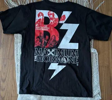B'Z UNITE #02 맥시멈 더 호르몬 콜라보 티셔츠 M 사이즈