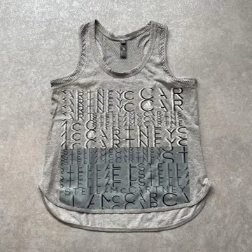 새상품급 adidas 스텔라 맥카트니 메쉬 로고 탱크탑