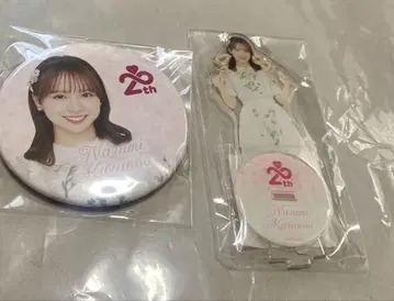 AKB48 스크래치 20주년 쿠라노오 나루미 아크릴 스탠드 캔뱃지