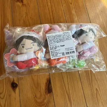 미개봉 새상품 나니와단시 산리오 클립 마스코트 7개 세트