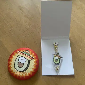 우사마루 멕시칸 랜덤 자수 배지 랜덤 아크릴 참 세트