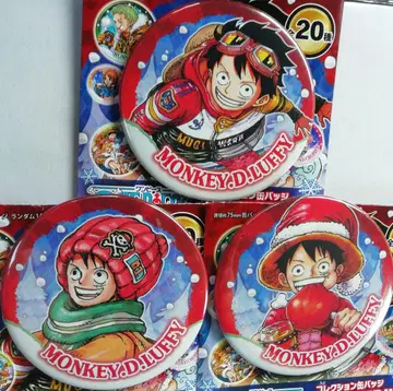 ONEPIECE 원피스 컬렉션 캔뱃지 WINTER 루피