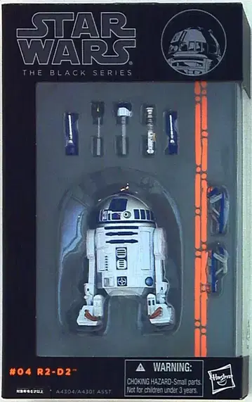 HASBRO #04 / THE BLACK R2-D2 6인치
