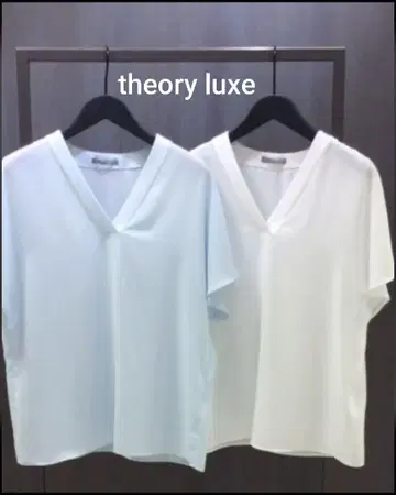 theory luxe 워셔블 블라우스