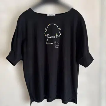 STUDIO PICONE 블랙 티셔츠 38