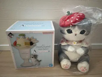 mofusand Fruit Parlor 봉제 인형 A상 B상 세트