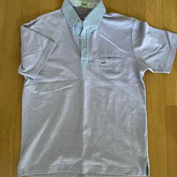 Lacoste 연보라색 피케 셔츠 M 사이즈