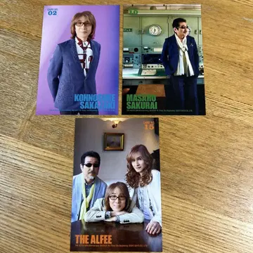 THE ALFEE 멤버 트레이딩 카드 세트