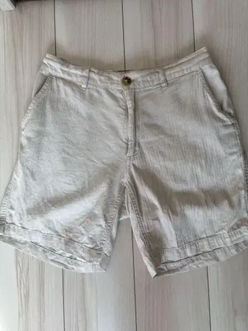 TAYLOR STITCH 아이보리 hemp 숏팬츠 29