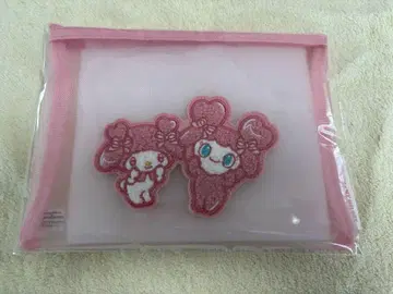 TWICE LOVELYS x SANRIO 메쉬 파우치 모모 마이멜로디