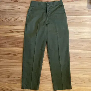 US ARMY 미군 80년대 트라우저 데드스탁 올리브