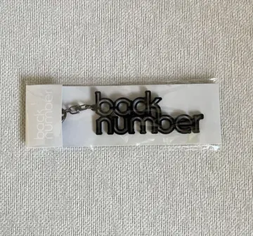back number 키링