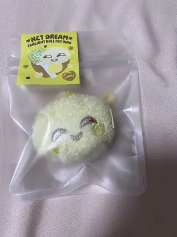 NCT DREAM 팬 라이트 인형 키링 정로