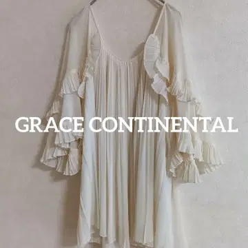 GRACE CONTINENTAL 그레이스 콘티넨탈 프릴 블라우스 예쁜