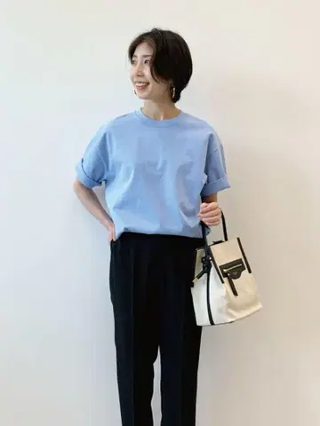 23구 카와카미 모모코 씨 x 23구 콜라보 에디터스 T셔츠 38 색스