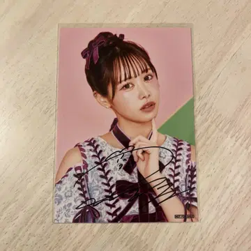 FRUITS ZIPPER 나카가와 루나 브로마이드 사인 포함