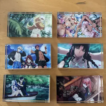 FGO 랜덤 아크릴 블록 6종 세트 낱개 판매 가능