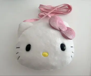 산리오 퓨로랜드 키티 봉제 인형 퍼스 미니백
