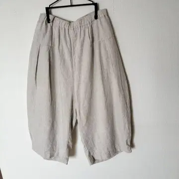 디지 와이 팬츠 린넨 100%