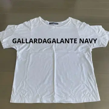GALLARDAGALANTE NAVY 화이트 티셔츠 사이즈 F