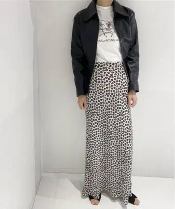 EDIT.FOR LULU 빈티지 플라워 시어 바이어스 맥시 스커트