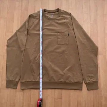 THE NORTH FACE 브라운 M 사이즈 긴팔 티셔츠