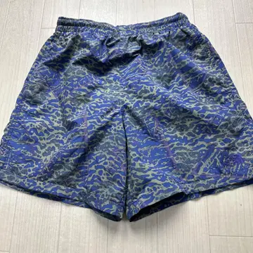 THE NORTH FACE 올 패턴 나일론 숏 팬츠 M 실측치수 W60