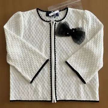 M's Gracy 화이트 자켓 3/4 소매