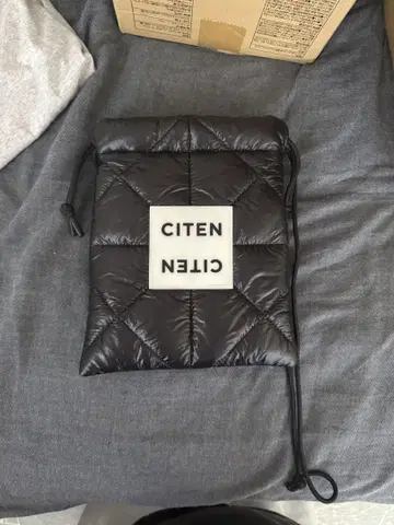CITEN 패딩 복조리 숄더백