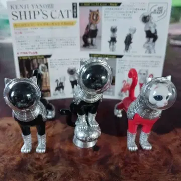 KENJI TANIGORE SHIP'S CAT 피규어 세트 3개