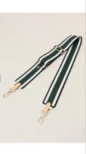 [ GOOD GRIEF! ] Border Belt(6cm) 그린