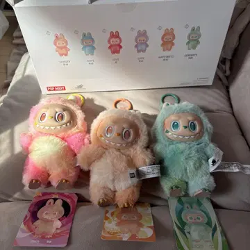 POP MART 봉제 인형 3체 세트