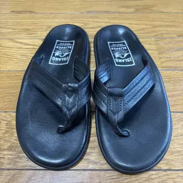 아일랜드 슬리퍼 ISLAND SLIPPER size 5 가죽