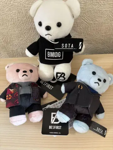 be first 곰 소우타 마스코트 3개