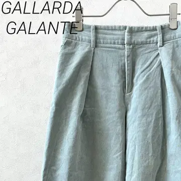 GALLARDA GALANTE 와이드 팬츠 코듀로이 포켓 부착