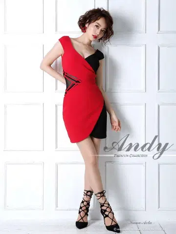 Andy/앤디/타이트 미니 드레스