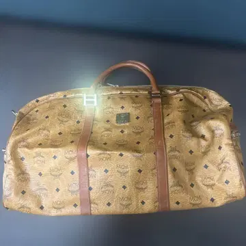 엠씨엠 보스턴 백 대용량 브라운