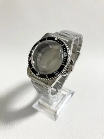 새상품 39.5mm 케이스 벨트 세트 돔 아크릴 렌즈 MOD