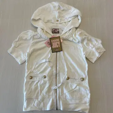 JUICY COUTURE 쥬시 꾸뛰르 후드티 화이트