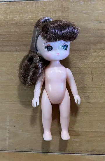 리카짱 캐슬 미키마키 인형 포니테일 브라운 미키짱 은