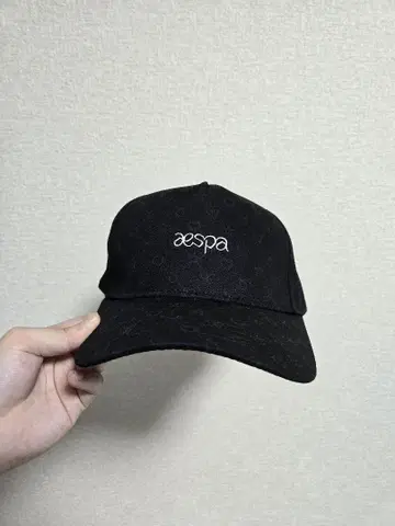aespa 블랙 캡