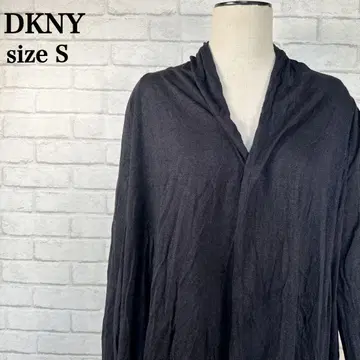 DKNY 실크 100% 새상품급 냉방병 예방 체형 커버 가디건 S