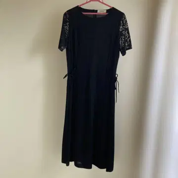 pierre cardin 블랙 롱 원피스
