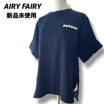 미사용 새상품 AIRY FAIRY 펄 악센트 풀오버
