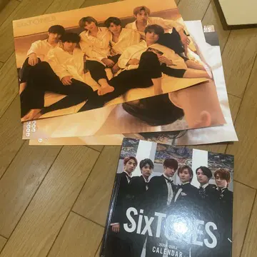 SixTONES 2020-2021 달력 포스터 세트
